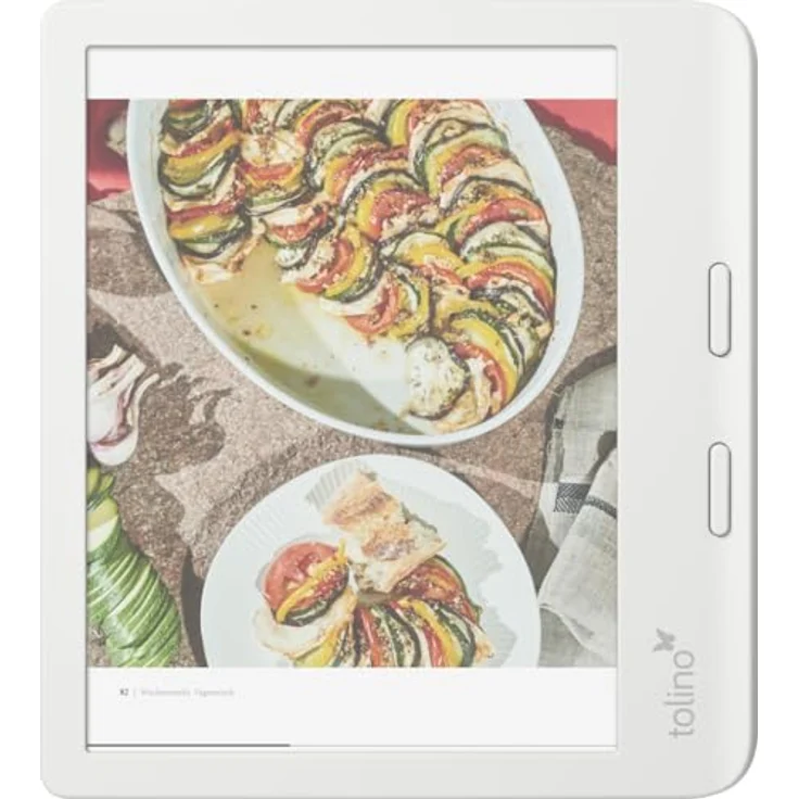 Tolino vision color, eReader mit 7-Zoll E Ink Kaleido 3 Display, 32 GB Speicher, ergonomische Form, wasserabweisend IPX8, weiß – Bild 9
