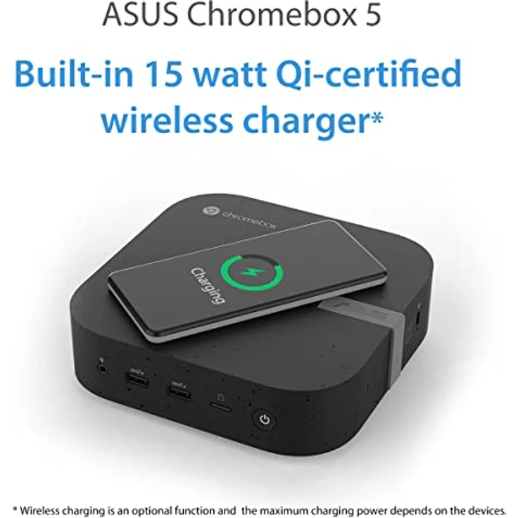 ASUS Chromebox 5-S7009UN, Desktop-PC mit Intel Core i7-1260P, 256 GB SSD, 16 GB RAM, Intel Iris Graphics, Schwarz – Bild 4