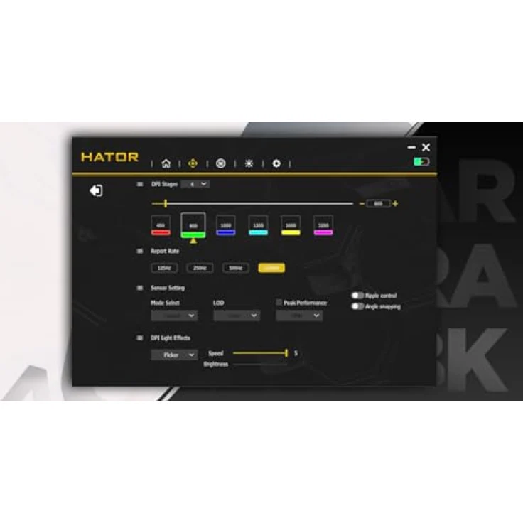 Hator Quasar 3 Ultra 8K Wireless (Kabellos, Kabelgebunden), Maus, Schwarz – Bild 7