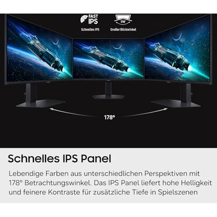 Samsung 27’’ Odyssey G6 G60F, 350Hz QHD Gaming Monitor für E-Sport mit 1ms Reaktionszeit und VESA DisplayHDR 400 – Bild 8