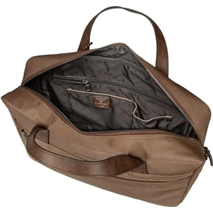 Picard Aktentasche Calahari, wasserabweisende Laptop-Tasche aus Polyester, Braun, 41 x 11 x 30 cm – Bild 4