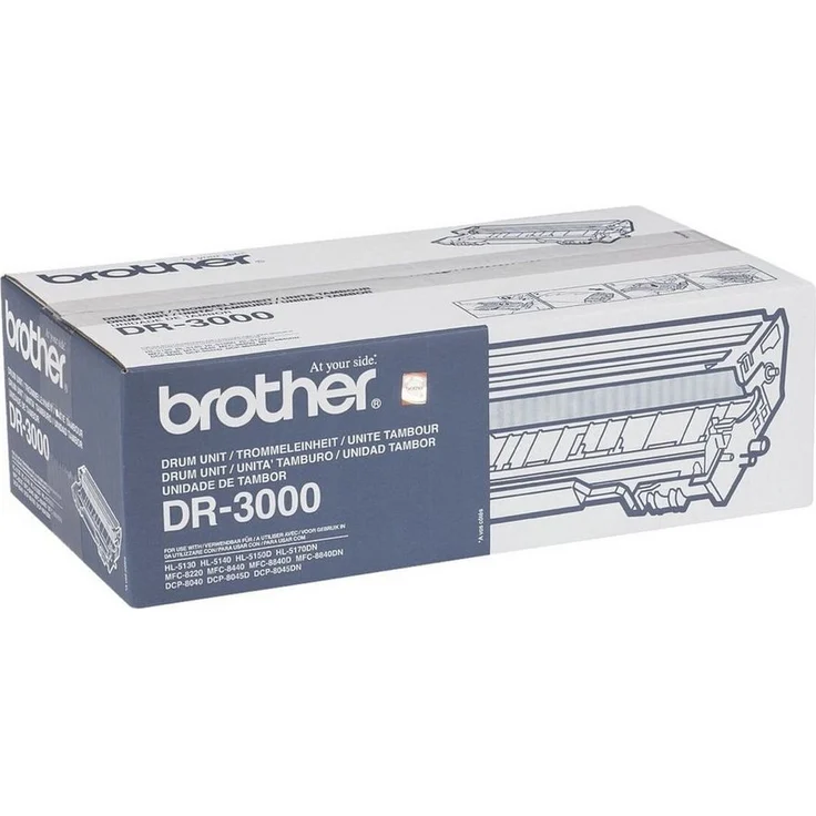 Brother DR-3000 Trommel (ohne Toner), schwarze Belichtungseinheit mit 20.000 Seiten Kapazität
