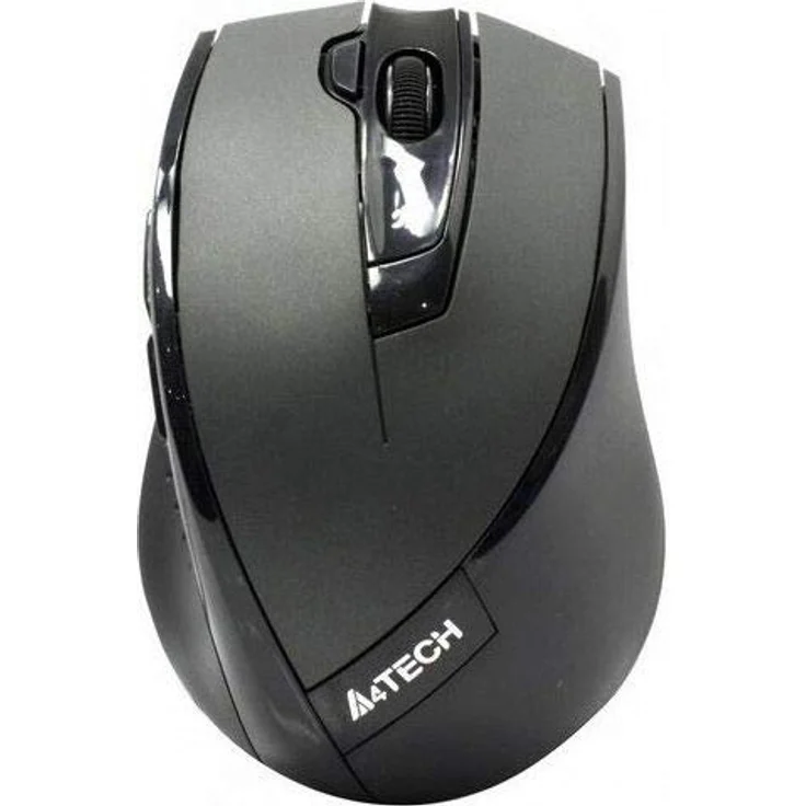 A4tech G9-730FX Funkmaus, kabellos, optisch, 2000 DPI, 5 programmierbare Tasten, schwarz – Bild 1