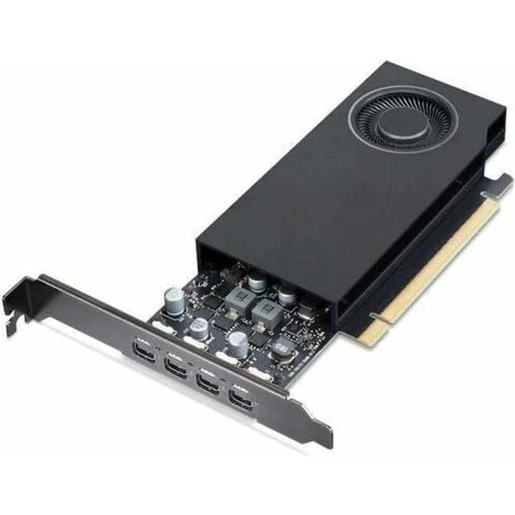 Lenovo Nvidia RTX A400, Grafikkarte mit 4GB GDDR6-RAM und Mini DisplayPort, aktiv gekühlt  – Bild 2
