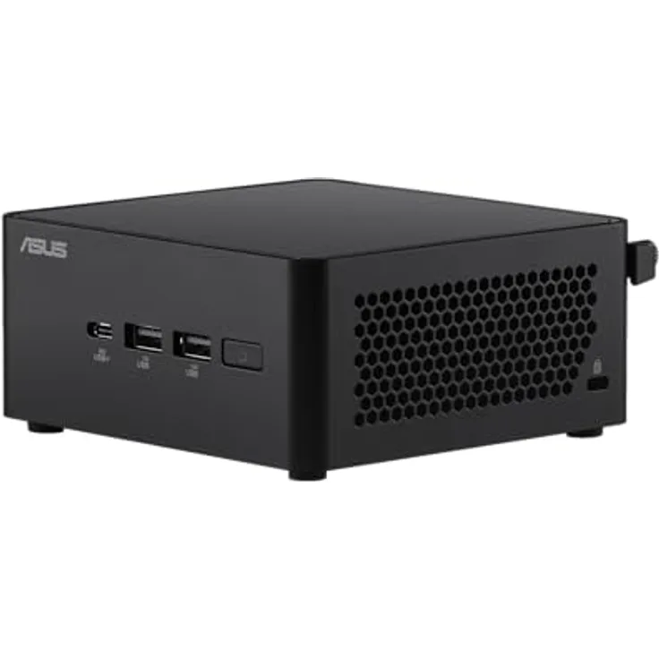 ASUS NUC 14 Pro+ Core Ultra 7 vPro, Mini-PC mit Intel Arc Graphics, 0GB RAM, Schwarz