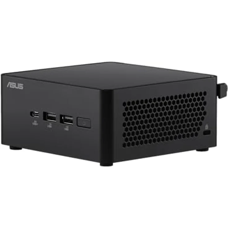ASUS NUC 14 Pro+ Core Ultra 7 vPro, Mini-PC mit Intel Arc Graphics, 0GB RAM, Schwarz – Bild 1