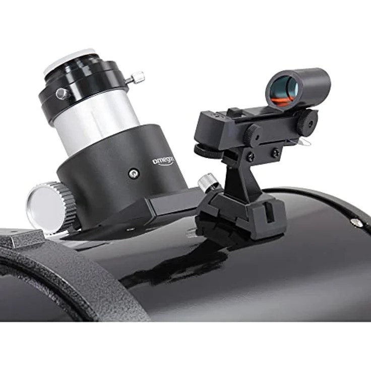 Omegon Teleskop ProNewton N 153/750 OTA, 2 Zoll Crayfordauszug, BK7 Hauptspiegel mit 94% Reflexion, ideal für Astrofotografie – Bild 2