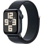 Apple Watch SE GPS (2. Generation), 40 mm Aluminiumgehäuse Mitternacht, Sportloop Mitternacht