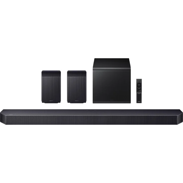 Samsung Soundbar HW-Q930F/ZF 2025, 9.1.4 Kanäle, Dolby Atmos, DTS:X, kabelloser Subwoofer, 580 Watt, HDR10+ Gaming – Bild 1