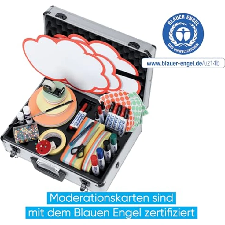 Franken Moderationskoffer UMK Profi, Aluminiumkoffer, 2566 Teile – Bild 4