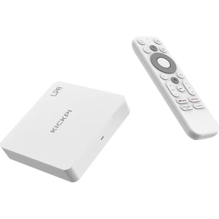 Lipa KP1 Android TV Box 2-32 GB - Mediaplayer für TV - 4K - Google Lizenz - Google Voice Assistant - Wifi und Ethernet – Bild 2