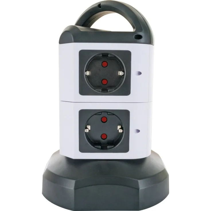 Schwaiger Steckdosentower 7xSchuko+2x USB (1.80 m)