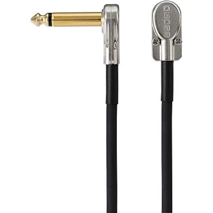 BOSS BPC-4, 10 cm Patch-Kabel für Pedale mit schlanken Pancake-Steckern, sauerstofffreies Kupfer, lebenslange Garantie – Bild 2