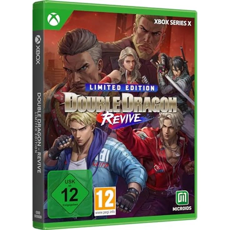 MICROÏDS DOUBLE DRAGON REVIVE - Limited Edition Xbox Series X, modernes 3D-Beat-Em-Up mit strategischem Gameplay und klassischem Charme – Bild 1