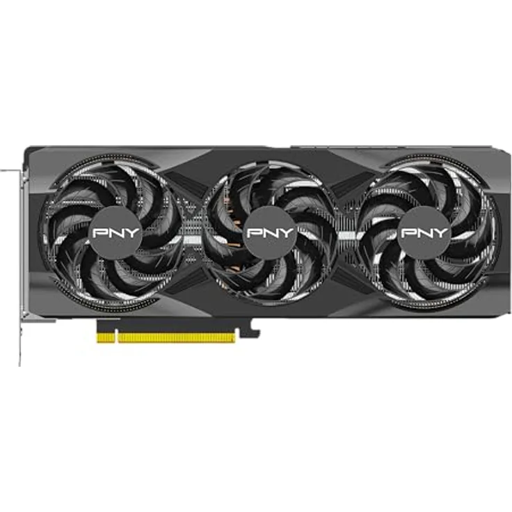 PNY GEFORCE RTX 5070 Ti, 16GB Grafikkarte mit Triple Fan und NVIDIA Blackwell, für hohe Bildraten und kreative Anwendungen