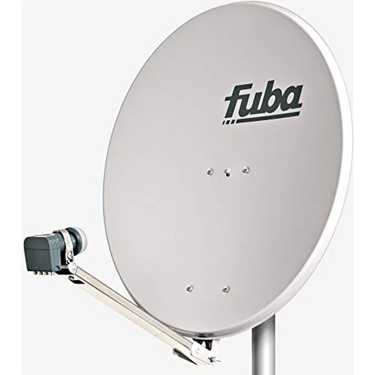Fuba DAL 804 G Sat Anlage, Satellitenantenne für 4 Teilnehmer mit Quattro-Switch-LNB DEK 417, HD, 4K, 3D-fähig – Bild 2