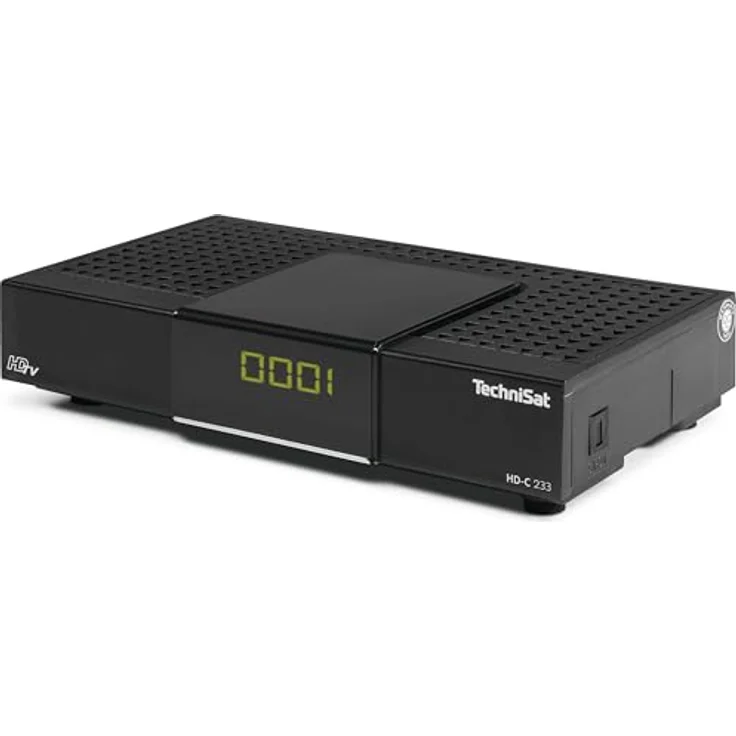 TechniSat HD-C 233 - Kabel-Receiver für digitales Kabelfernsehen (HDTV, DVB-C, HDMI, SCART, USB 2.0, RF in, EPG, Fernbedienung) in Schwarz – Bild 4