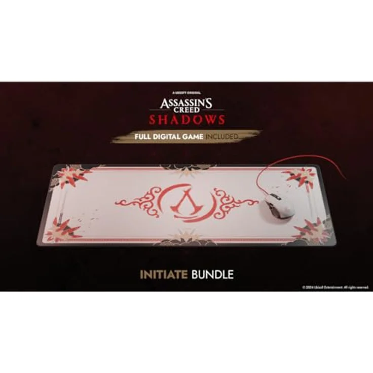 Lexip ASSASSIN’S CREED SHADOWS “INITIATE” BOX, Gaming Maus & XXL Mauspad mit PC Game Key – Bild 2