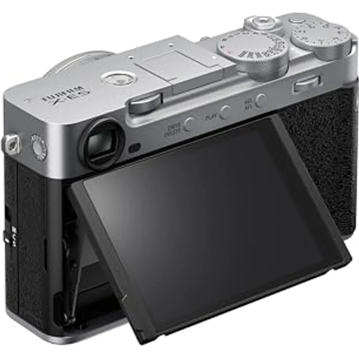 FUJIFILM X-E5, Systemkamera mit 40,2 MP, X-Trans CMOS 5 HR Sensor, IBIS, XF23mm Kit, Silber – Bild 5