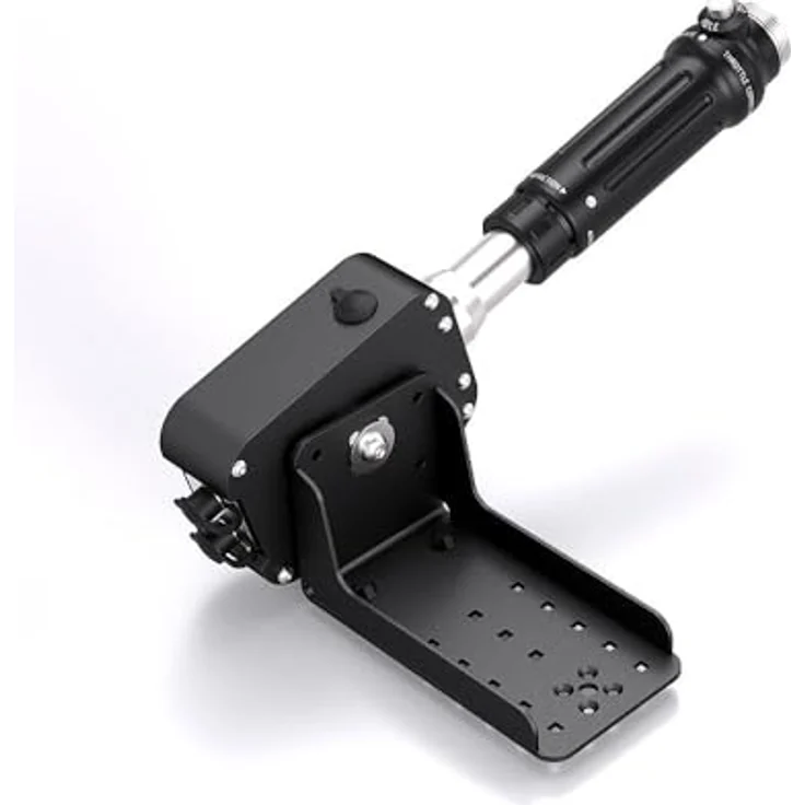 VIRPIL Controls Rotor TCS Collective Plus Base, Hubschrauber-Flugsimulation mit Gegengewicht-Kit, verstellbare Achsen und Throttle Twist Axis, PC-Gaming Flugsim-Cockpit – Bild 2