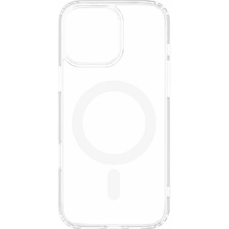 eSTUFF Infinite Oslo, magnetische Handyhülle aus 86% recyceltem Kunststoff, transparent, kompatibel mit MagSafe für Apple iPhone 16 Pro
