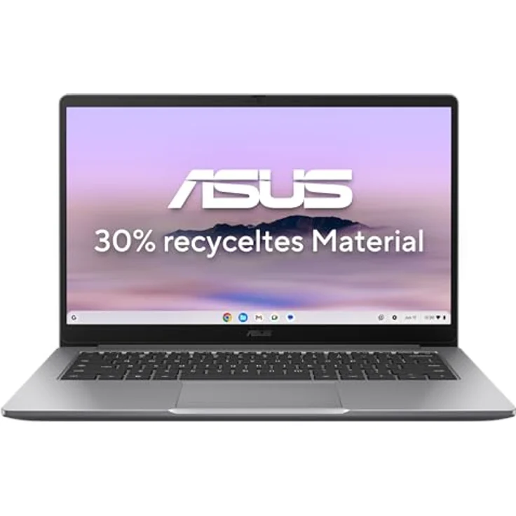 ASUS Chromebook CX3, 14" FHD Notebook mit Intel Core 3 N355, 8 GB RAM, 128 GB SSD, Grau – Bild 2