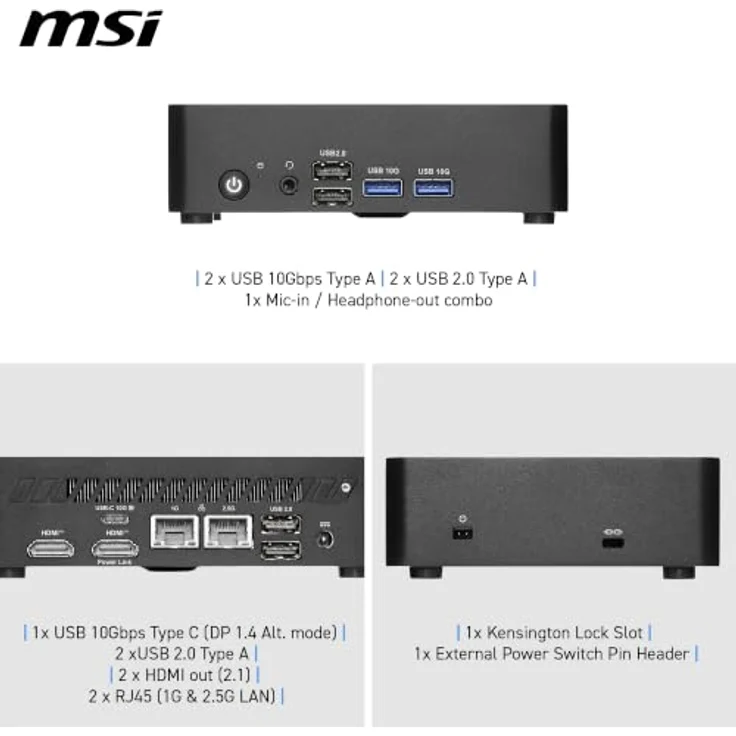 MSI Cubi NUC TWG S-007AT, kompakter Business-PC mit WEEE-Reg.-Nr. DE 48577529 – Bild 7