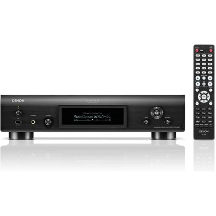 Denon DNP-2000NE Digitaler Audio-Player, Wireless Multi-Room Audio, Ultra AL32 Verarbeitung, HEOS Built-in, Quad DAC Konfiguration, Unterstützt AirPlay 2, Alexa, & Siri Sprachsteuerung, Schwarz – Bild 1