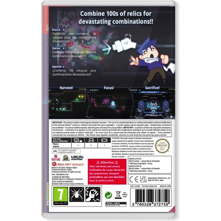 Revita Nintendo Switch Game - Hochwertige Abmessungen, langlebig, flexible Gestaltung – Bild 2