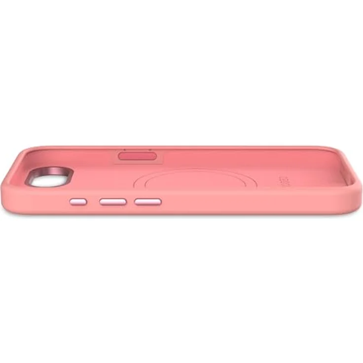 Decoded Bubble Gum Antimicrobial Silicone Backcover für iPhone 16e, MagSafe-kompatibel mit Mikrofaser-Futter und Rundumschutz – Bild 5