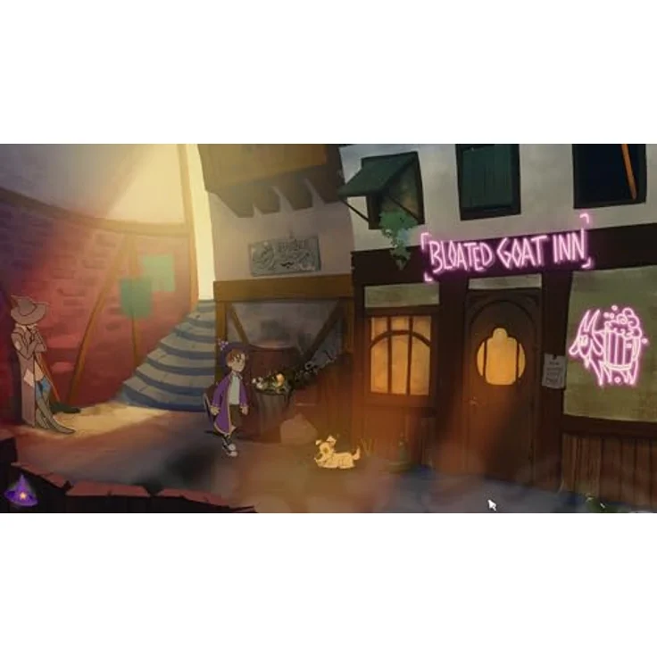 ININ GAMES Simon the Sorcerer Origins - Nintendo Switch, handgezeichnete Grafik, humorvolles Point-and-Click Abenteuer, offizielles Prequel zur Kultreihe – Bild 3