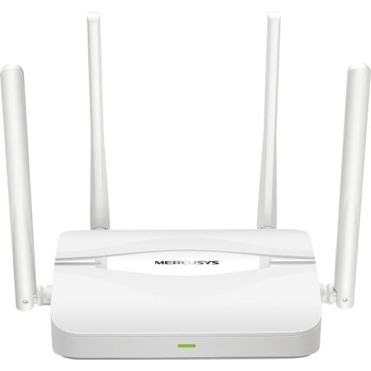 Mercusys BE3600, Dual-Band Wi-Fi 7 Router mit 4 Antennen, 2880 Mbps, Gigabit-LAN/WAN, WPA3-Verschlüsselung, Smart Connect