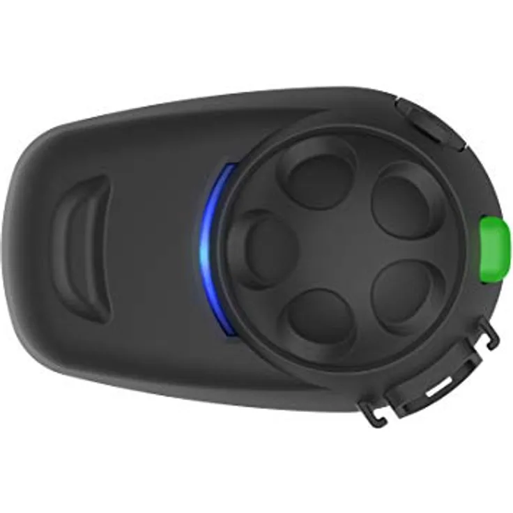 Sena SMH5 Multicom, Bluetooth Kommunikationssystem für Motorräder mit Schnellmontage-Helmklemmeinheit, 7 Stunden Sprechzeit, 700 Meter Reichweite, wasserdicht