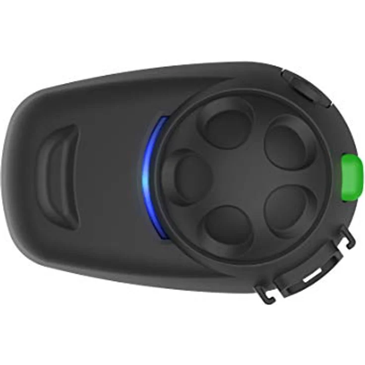 Sena SMH5 Multicom, Bluetooth Kommunikationssystem für Motorräder mit Schnellmontage-Helmklemmeinheit, 7 Stunden Sprechzeit, 700 Meter Reichweite, wasserdicht – Bild 1