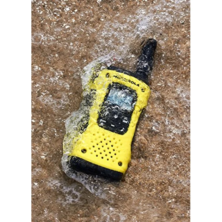 Motorola TLKR T92 H2O PMR Funkgerät (IP67, wetterfest, Reichweite bis zu 10 km), 2 Stück – Bild 3