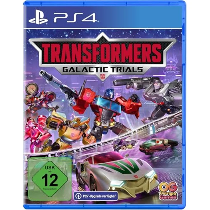 Outright Games Transformers Galactic Trials - PS4, Autobot oder Decepticon wählen, rasantes Rennen und Kampf, 11 anpassbare Transformers – Bild 1