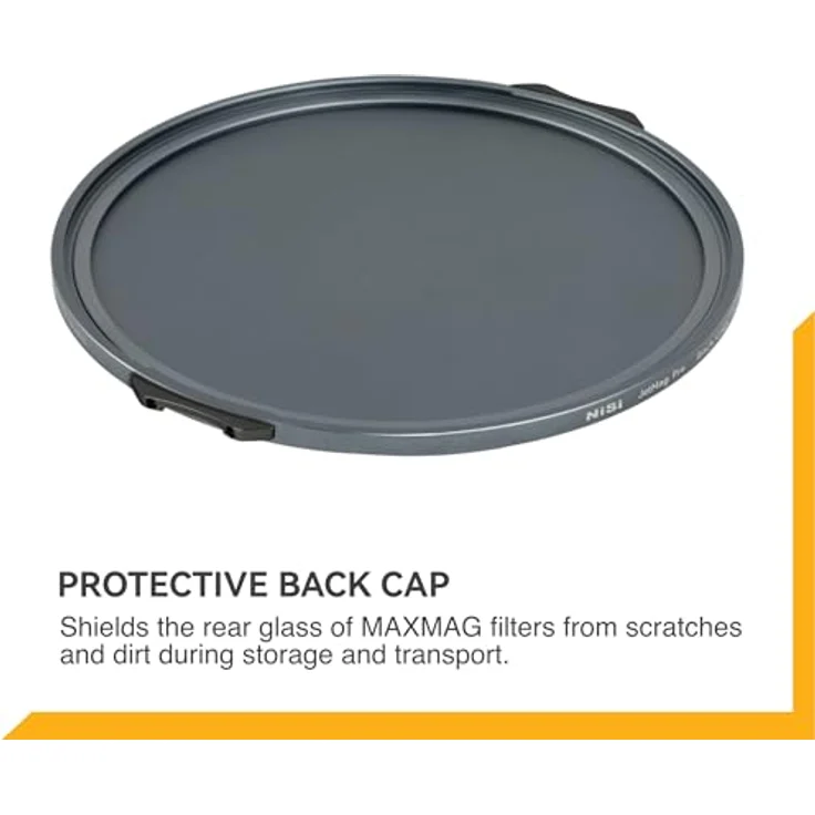 NiSi Magnetischer Hinterer Objektivdeckel für JetMag Pro MAXMAG Filter, Aluminium mit magnetischer Befestigung – Bild 2