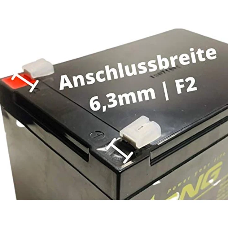 CSB Battery Akku-Set, Hochwertige Bleibatterie in Erstausrüsterqualität, 1 Stück – Bild 6