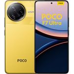 Xiaomi Poco F7 Ultra Smartphone, 12+256GB, Gelb, 50MP Kamera, 120Hz AMOLED Display, Snapdragon Prozessor, 5300mAh Akku, Dual-SIM