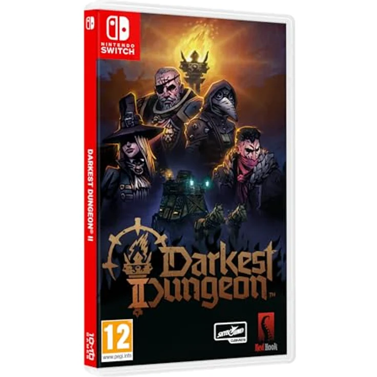 Skybound Games Darkest Dungeon 2, Nintendo Switch Game mit verbessertem Token-System und tragischen Ursprungsgeschichten der Helden, inklusive Bühnencoach-Modell und Soundtrack-Code – Bild 2