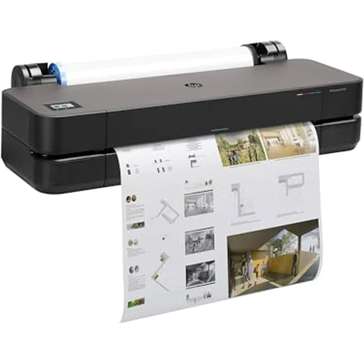 HP DesignJet T230 - 2025 Edition - 24-Zoll Großformatdrucker - Tintenstrahl mit 2400 x 1200 dpi - WLAN, Gigabit Ethernet, mobiles Drucken – Bild 10
