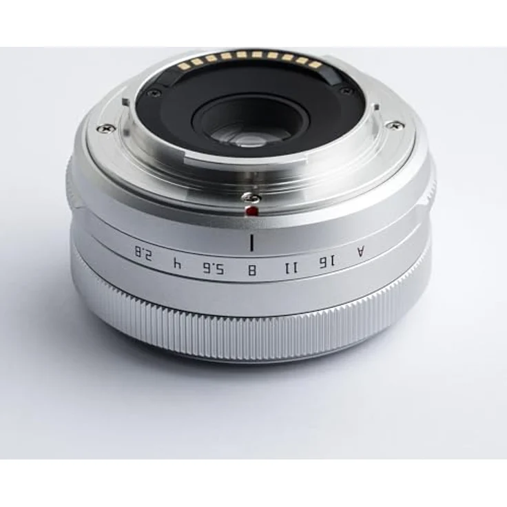 TTArtisan 27mm f2.8 Autofokus Objektiv für Fuji X Mount, Silber inkl. TTArtisan Mini LED Light, kompakt mit Bokeh-Effekt und unabhängiger Blende – Bild 4