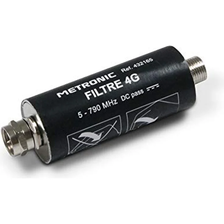 METRONIC 415044 Außenantenne + 4G-Filter HDMI, silberfarben – Bild 4