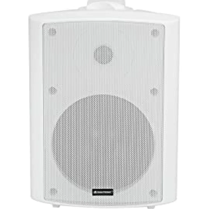 Omnitronic ALP-6A Aktives Lautsprecherset, 1x 45 W Subwoofer aktiv, PA Lautsprecher, weiss – Bild 3