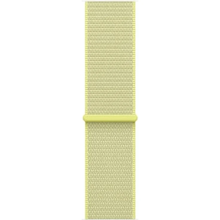 Apple Watch Band Sport Loop 46 mm, Neongelb, weich und atmungsaktiv, One Size – Bild 1