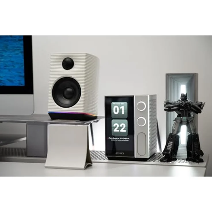 FiiO R9, All-in-One Audioplayer und Kopfhörerverstärker mit 8-Kanal DACs, Bluetooth, WLAN und 6-Zoll-Full-HD-Display, Weiss – Bild 2