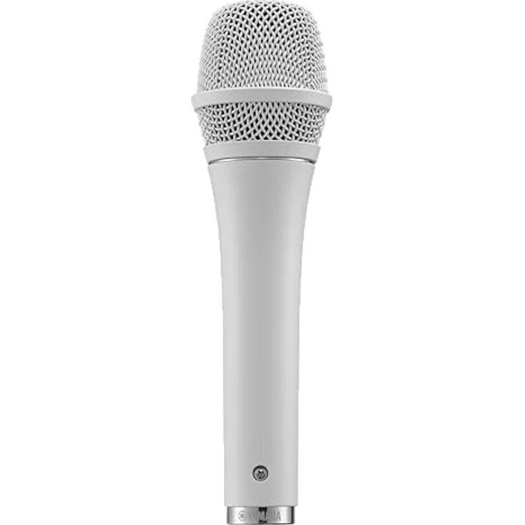 Yamaha YDM707 White, Mikrofon mit supernierenförmiger Kapsel, vibrationsreduzierendem Isolator und elegantem Metallgehäuse – Bild 2