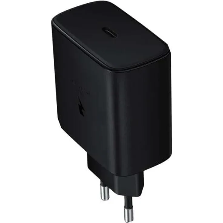 MobileKing Schnell-Ladegerät 45W USB-C Power Adapter, Schwarz, Turbo Charger PD 3.0 PPS für Smartphone, Tablet und Notebook