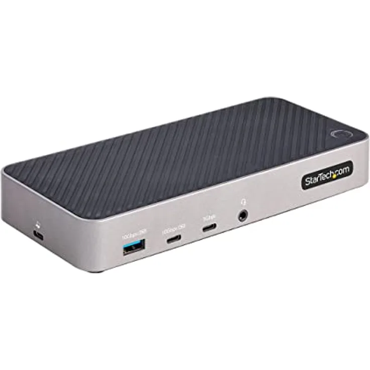StarTech.com USB-C Dreifach Monitor Dockingstation - HDMI/DP Dreifach 4k USB C Dock - 5x USB Hub- GbE - 100W PD - Universelle Multi Monitor Dockingstation - Thunderbolt 3/4 Kompatibel (116E-USBC-DOCK)