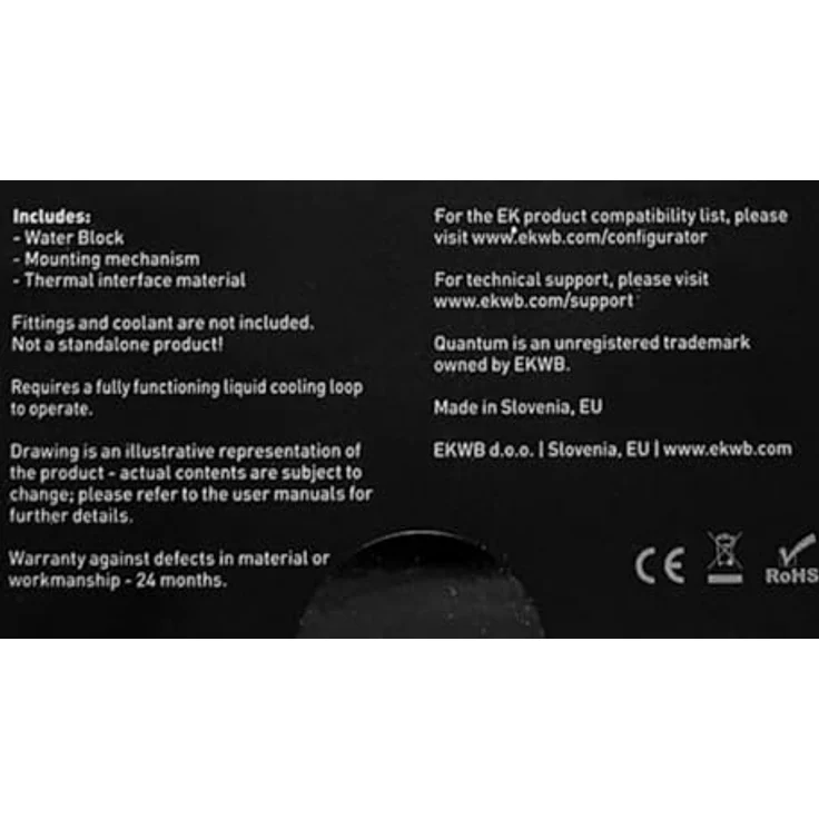 EKWB EK QuanVec² AMP/Trinity RTX 4090 D-RGB NI+Pl Grafikkarte, Marke EKWB – Bild 5